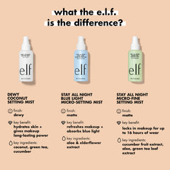 e.l.f Dewy Coconut Setting Mist