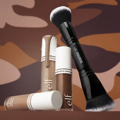 e.l.f Liquid Bronzer & Contour Duo Brush