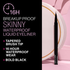 Wet n Wild Breakup Proof Skinny Waterproof Liquid Eyeliner