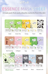 Esfolio Korean Skincare Essence Facial Mask Sheet