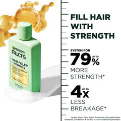 GARNIER FRUCTIS Hair Filler + Vitamin Cg Strength Repair Shampoo