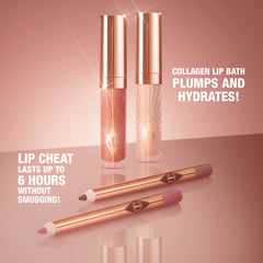 CHARLOTTE TILBURY - GLOSSY Nude Pink LIP DUO