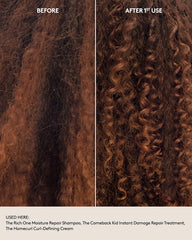 Fenty Beauty The Curl Crew Instant Damage Repair Treatment + Curl Defining Cream Set