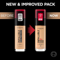 L'Oreal Paris Makeup Infallible Up to 32 Hour Fresh Wear Lightweight Foundation