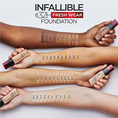 L'Oreal Paris Makeup Infallible Up to 32 Hour Fresh Wear Lightweight Foundation