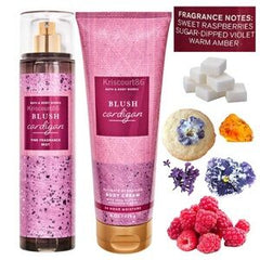 Bath And Body Works Blush Cardigan Set