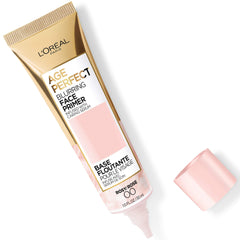 L'Oreal Paris Age Perfect Face Blurring Primer Infused with Caring Serum Smoothes Liners and Pores
