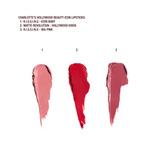 CHARLOTTE TILBURY ICONIC HOLLYWOOD LIP TRIO