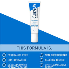 Cerave Eye Repair Cream with Hyaluronic Acid & 3 Ceramides