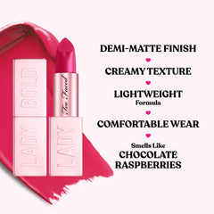 Too Faced Lady Bold Lipstick