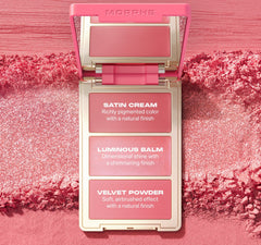 Morphe Cheek Thrills Multi-Finish Face Trio