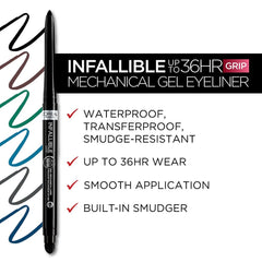 Loreal Paris Infallible Grip Mechanical Gel Eyeliner Upto 36HR