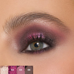 MORPHE CHROMAPLUS 6-PAN EYESHADOW PALETTE