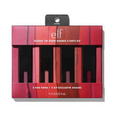 e.l.f. Glossy Lip Stain Shades 4 Days Kit / Gift Set