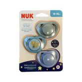 Nuk Orthodontic Pacifiers Glow In The Dark 18-36 Months