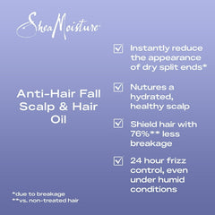 SHEA MOISTURE BIOTIN & MULTI-PEPTIDE ANTI-HAIR FALL TREATMENT OIL