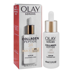 Olay 2xCollagen Peptide 24 MAX Serum With Vitamin B3, Fragrance Free, 40ml