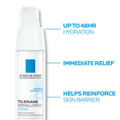 La Roche-Posay Toleriane Dermallergo Soothing Cream for Sensitive Skin 40ml