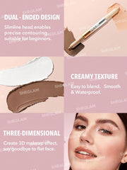 Sheglam Fine Line 2-In-1 Nose Contour & Highlight Pen