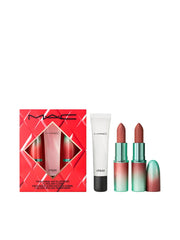 MAC LIPSTICK SET 3 PCS. MACX TO THE FUTURE LIP TRIO MULTI-COLOR