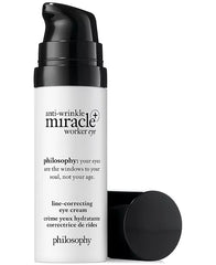 philosophy
Anti-Wrinkle Miracle Worker+ Line-Correcting Eye Cream, 0.5-oz.