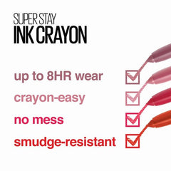 Maybelline Super Stay Ink Crayon Lipstick