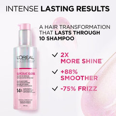L'oreal Glycolic Gloss Leave-in Serum 14% - 150ml