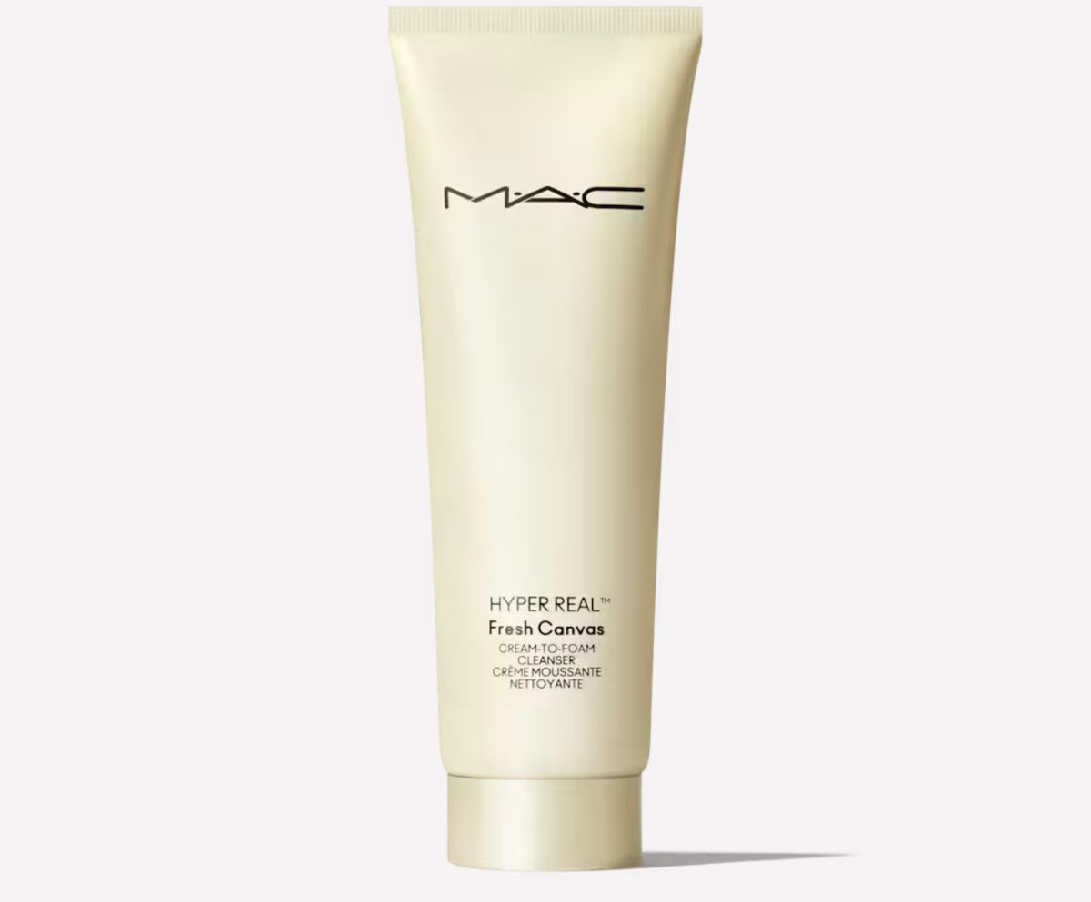 MAC HYPER REAL FRESH CANVAS CREAM-TO-FOAM CLEANSER 125ML