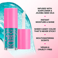 Too Faced Kissing Jelly Hydrating Lip Oil Gloss