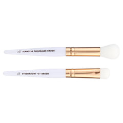 e.l.f. Rose Gold Travel Brush Kit, 4pc Travel-Size Set