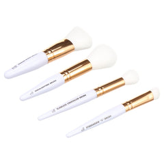 e.l.f. Rose Gold Travel Brush Kit, 4pc Travel-Size Set