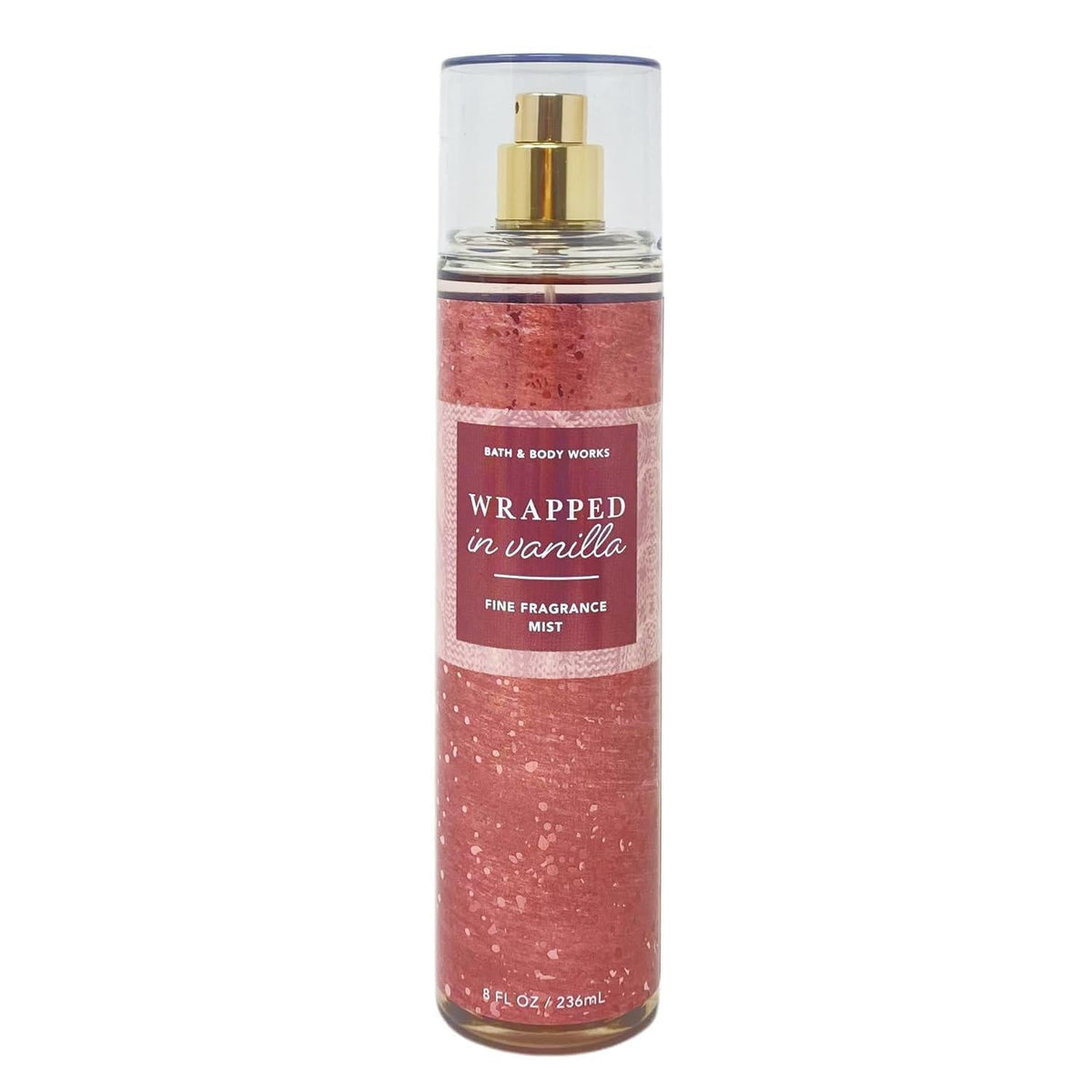 Bath & Body Works Fine Fragrance Body Spray Mist 8 fl oz / 236 mL (Wrapped In Vanilla)