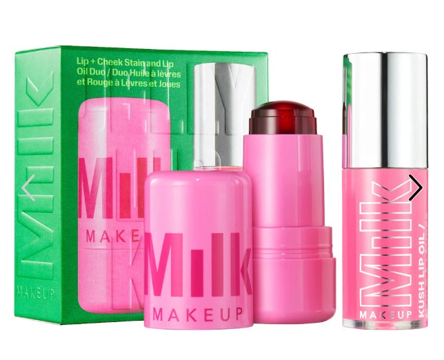 Milk Makeup Jelly Lip Kit
stain + lip oil duo