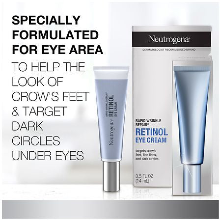 Neutrogena Rapid Wrinkle Repair Retinol Eye Cream, 0.5 fl oz