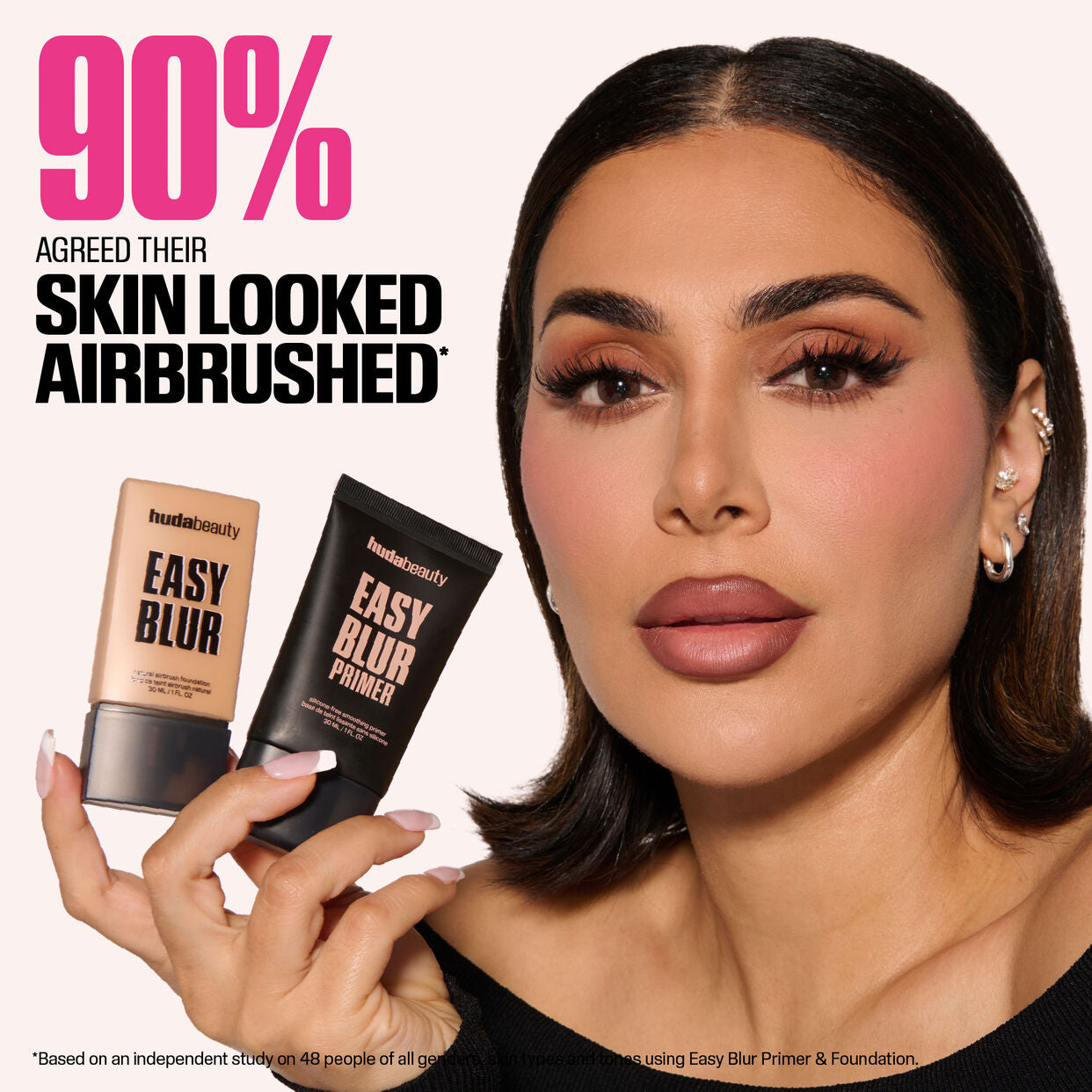 Huda Beauty Primer Easy Blur Silicone-Free Smoothing & Pore-Minimizing Primer