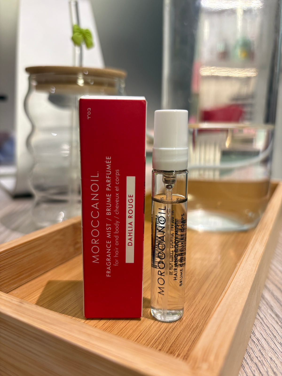 Moroccanoil Dahlia Rouge Hair & Body Fragrance Mist 5ml