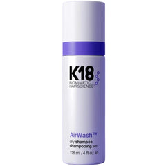 K18 AIRWASH DRY SHAMPOO REDUCES OIL AND ODOR 118ML