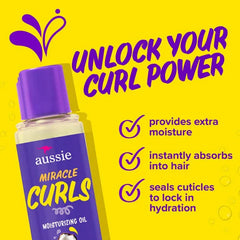 Aussie MIRACLE CURLS CURL DEFINING OIL