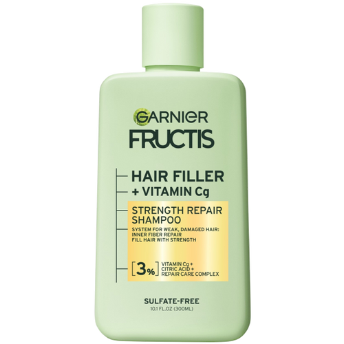 GARNIER FRUCTIS Hair Filler + Vitamin Cg Strength Repair Shampoo