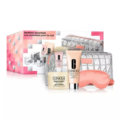 Clinique Bedtime Essentials Moisturizing Skin Care Gift Set