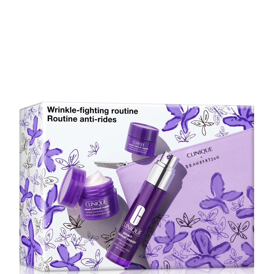 CLINIQUE WRINKLE FIGHTING ROUTINE: SKINCARE SET