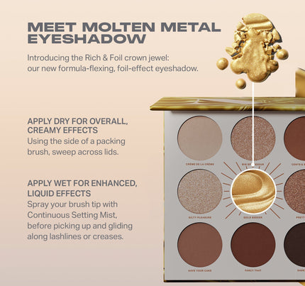 Morphe Rich & Foiled Artistry Palette
