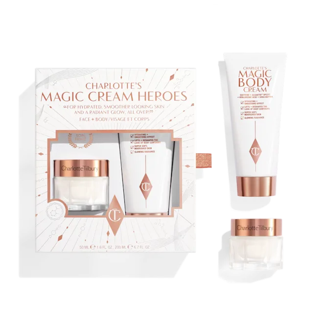 CHARLOTTE’S MAGIC CREAM HEROES
LIMITED EDITION SKINCARE SET