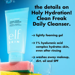 e.l.f. Holy Hydration! Clean Freak Daily Cleanser