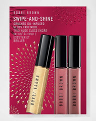 Bobbi Brown Crushed Oil Infused Hydrating Lip Gloss Trio Set