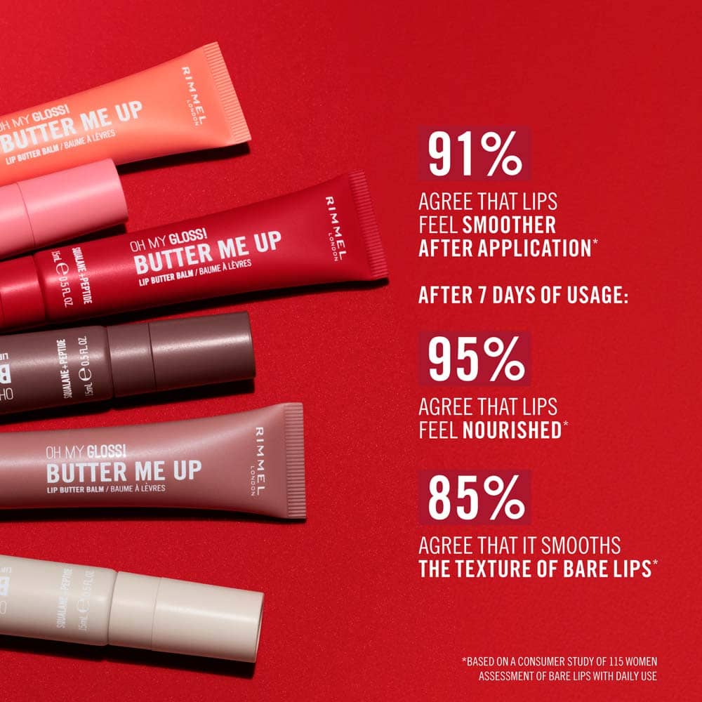 Rimmel London OH MY GLOSS! BUTTER ME UP