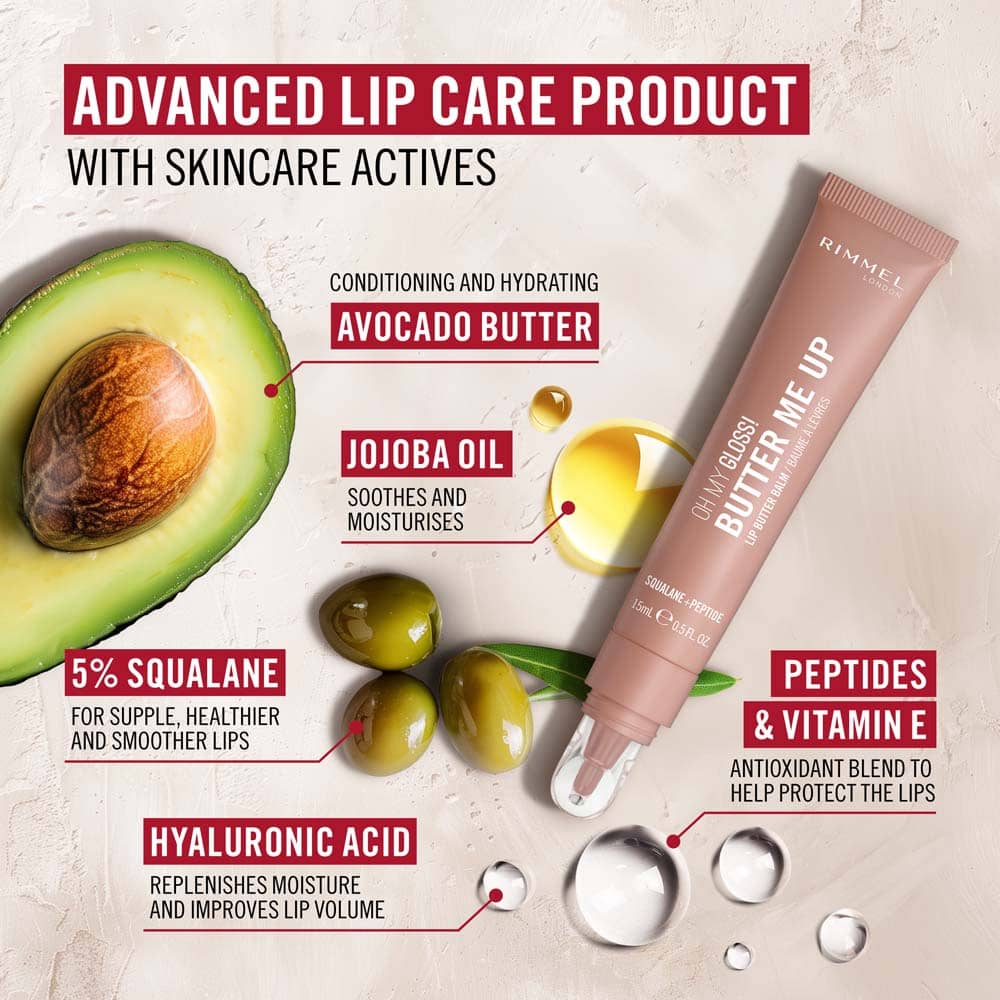 Rimmel London OH MY GLOSS! BUTTER ME UP