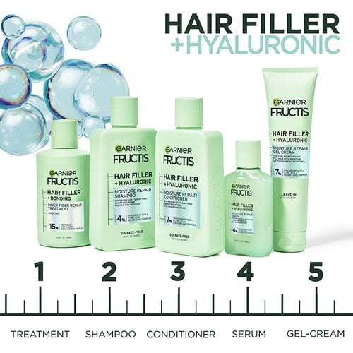 Garnier Fructis Hair Filler + Hyaluronic Moisture Repair Gel-Cream