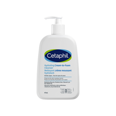 Cetaphil Hydrating Cream-to-Foam Cleanser