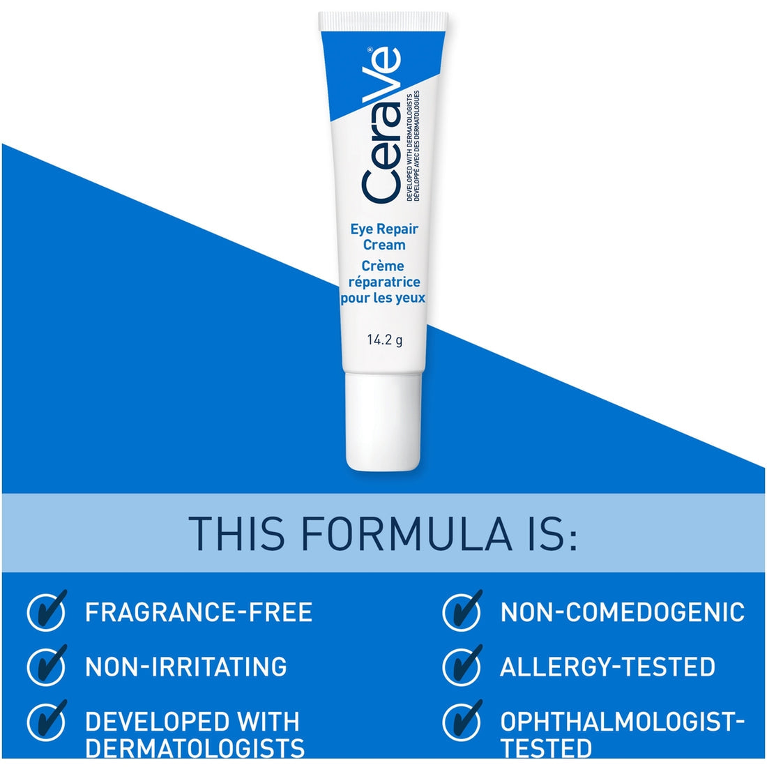 Cerave Eye Repair Cream with Hyaluronic Acid & 3 Ceramides